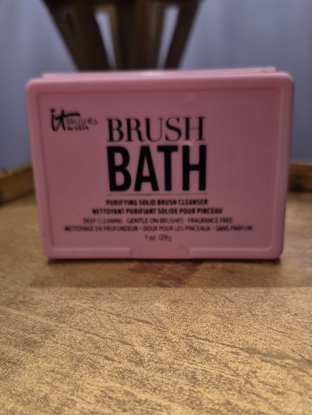 NWT Sealed it cosmetics Brush Bath Solid Cleanser  -